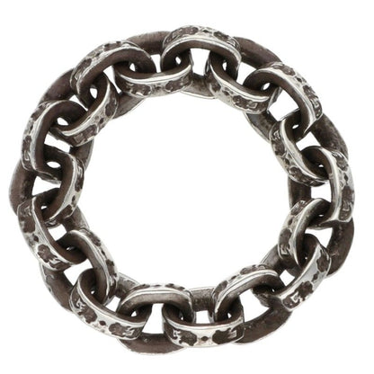 Chrome Hearts PAPER CHAIN Ring Silver Ring Size US 6