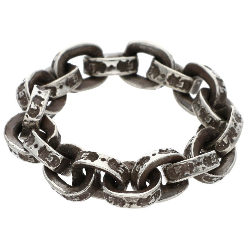 Chrome Hearts PAPER CHAIN Ring Silver Ring Size US 6