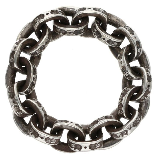 Chrome Hearts PAPER CHAIN Ring Silver Ring Size ONE SIZE