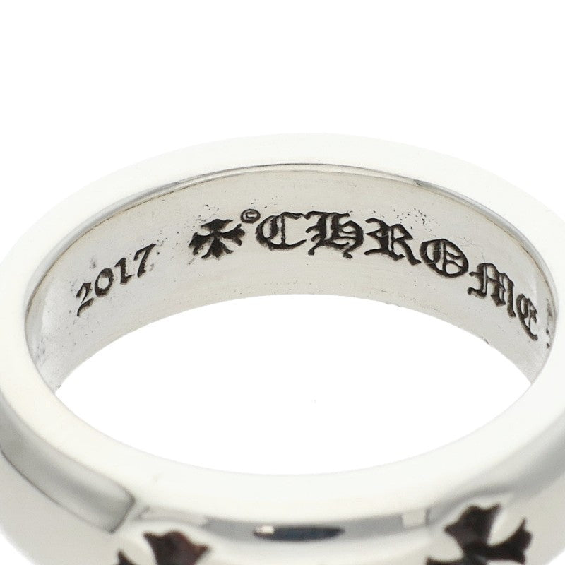 Chrome Hearts NEGATIVE CH PLUS 925 Silver Ring Size ONE SIZE