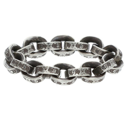 Chrome Hearts PAPER CHAIN RING Silver Ring Size ONE SIZE