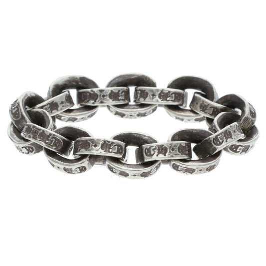 Chrome Hearts PAPER CHAIN RING Silver Ring Size ONE SIZE