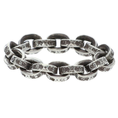 Chrome Hearts PAPER CHAIN RING Silver Ring Size ONE SIZE
