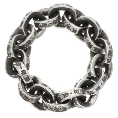 Chrome Hearts PAPER CHAIN RING Silver Ring Size ONE SIZE
