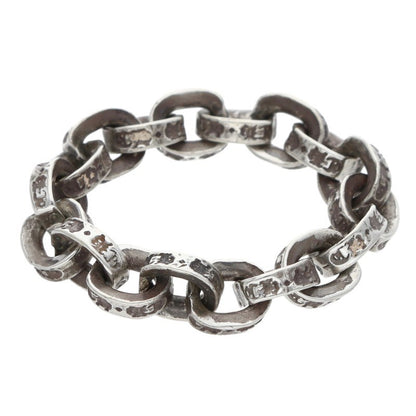 Chrome Hearts PAPER CHAIN RING Silver Ring Size ONE SIZE