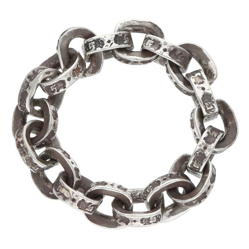 Chrome Hearts PAPER CHAIN RING Silver Ring Size ONE SIZE