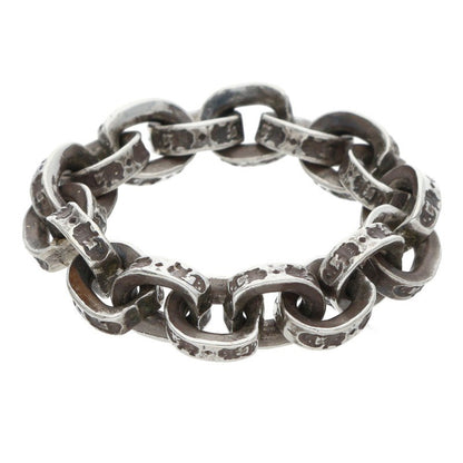 Chrome Hearts PAPER CHAIN RING Silver Ring Size ONE SIZE