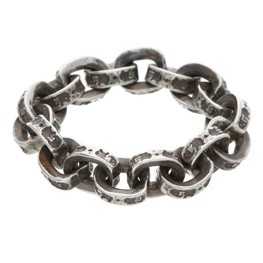 Chrome Hearts PAPER CHAIN RING Silver Ring Size ONE SIZE