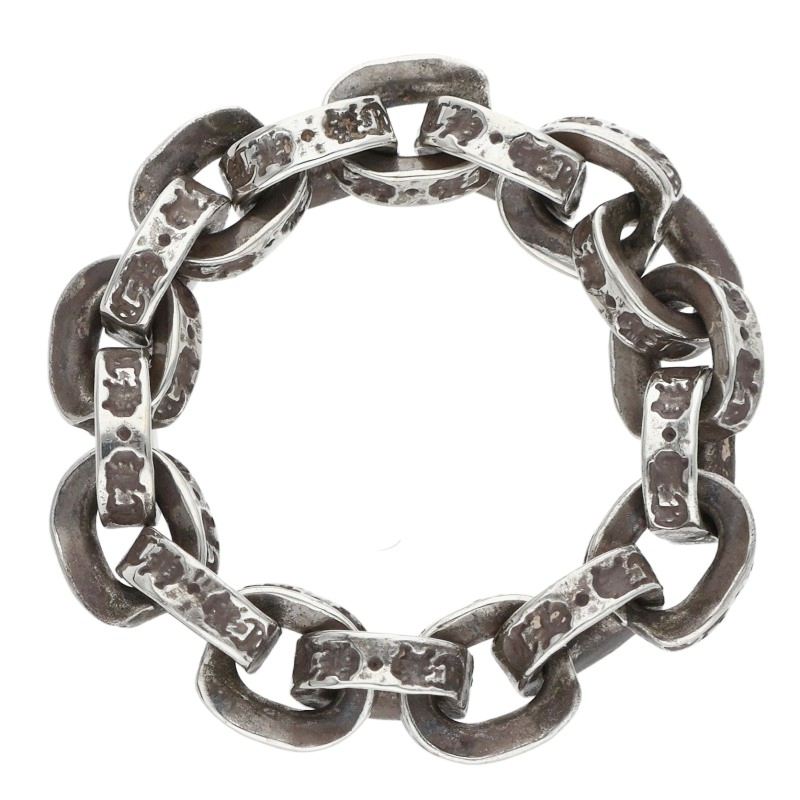 Chrome Hearts PAPER CHAIN RING Silver Ring Size ONE SIZE