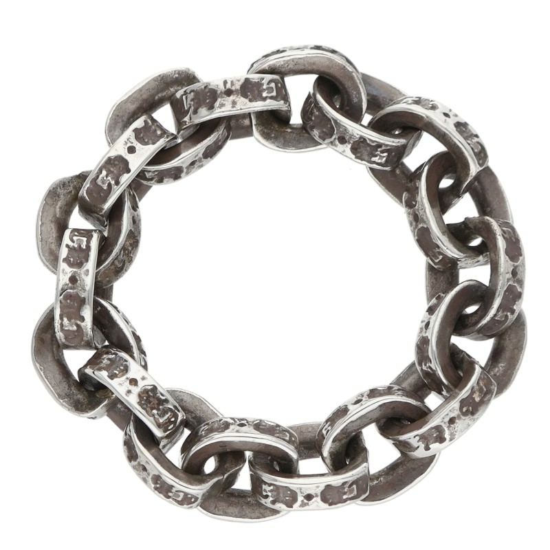 Chrome Hearts PAPER CHAIN RING Silver Ring Size ONE SIZE