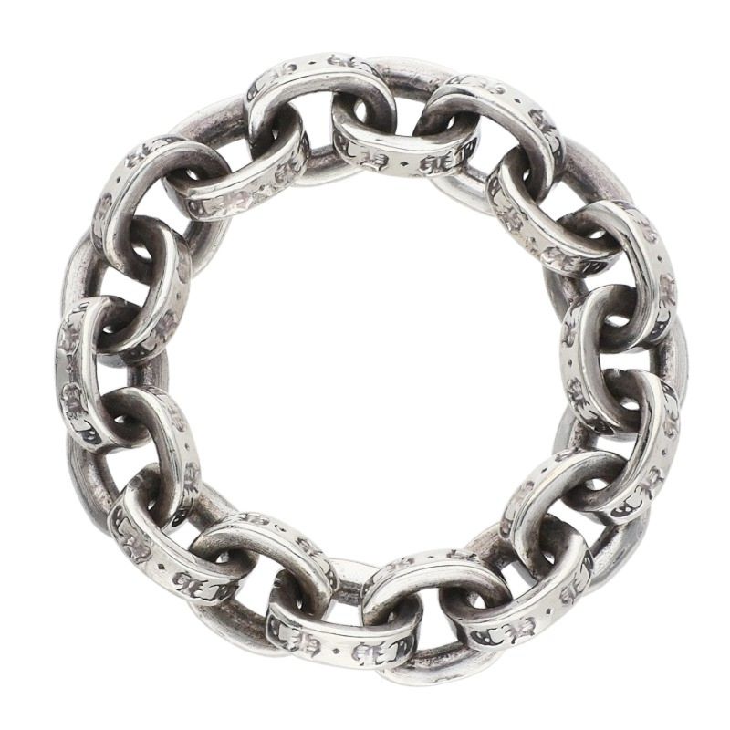 Chrome Hearts PAPER CHAIN RING Silver Size ONE SIZE