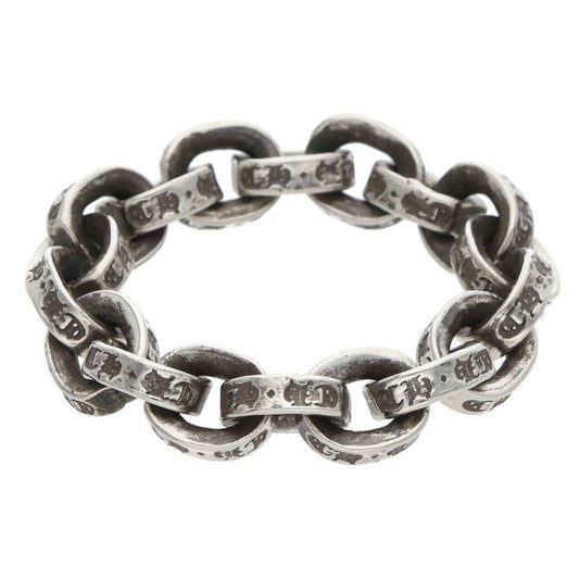 Chrome Hearts PAPER CHAIN RING Silver Size ONE SIZE