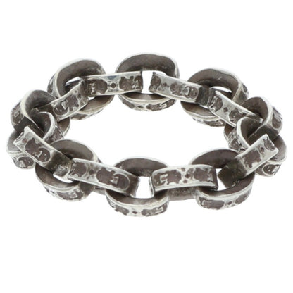 Chrome Hearts PAPER CHAIN RING Silver Size ONE SIZE