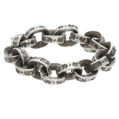 Chrome Hearts PAPER CHAIN RING Silver Size ONE SIZE