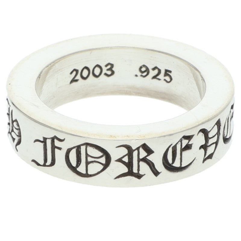 Chrome Hearts 6mm Spacer Forever Silver Ring Size ONE SIZE