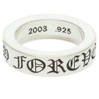 Chrome Hearts 6mm Spacer Forever Silver Ring Size ONE SIZE