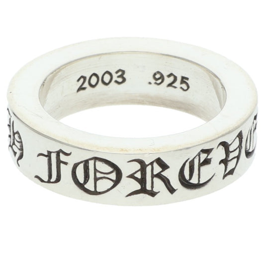 Chrome Hearts 6mm Spacer Forever Silver Ring Size ONE SIZE