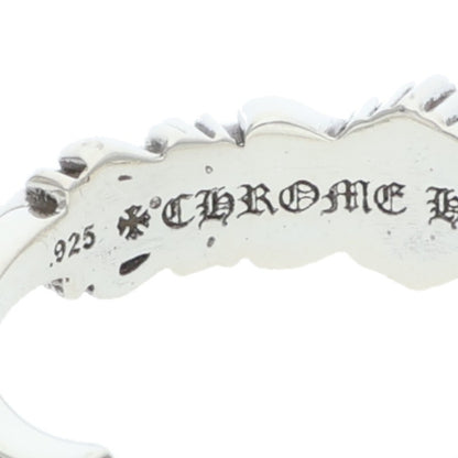 Chrome Hearts BABY CLSC Double Floral Ring Size ONE Silver