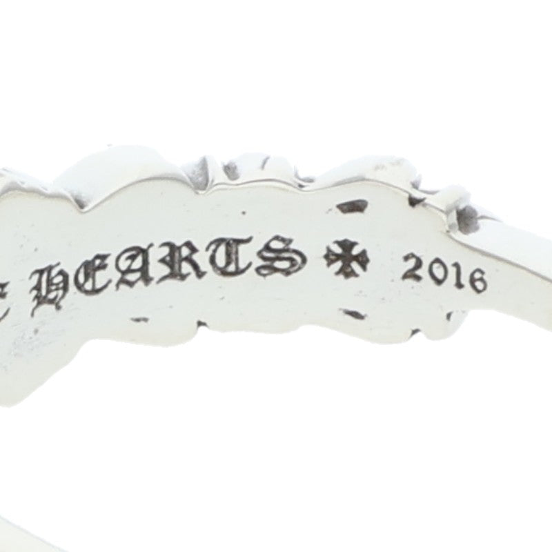 Chrome Hearts BABY CLSC Double Floral Ring Size ONE Silver