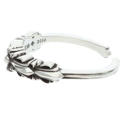 Chrome Hearts BABY CLSC Double Floral Ring Size ONE Silver