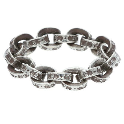 Chrome Hearts PAPER CHAIN RING Silver Size ONE SIZE
