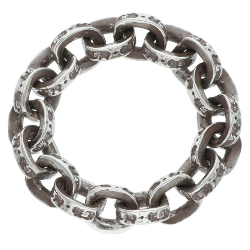 Chrome Hearts PAPER CHAIN RING Silver Size ONE SIZE