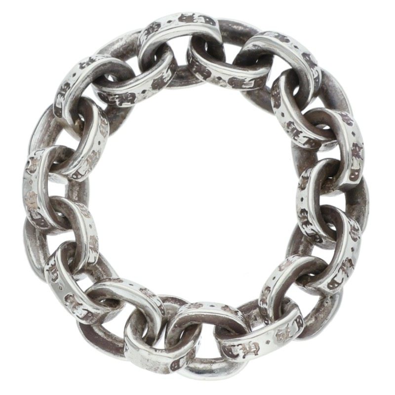 Chrome Hearts PAPER CHAIN RING Silver Size ONE SIZE