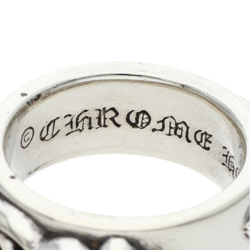 Chrome Hearts DBL NARROW VINE BAND Silver Ring Size ONE SIZE