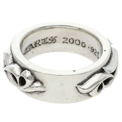Chrome Hearts DBL NARROW VINE BAND Silver Ring Size ONE SIZE
