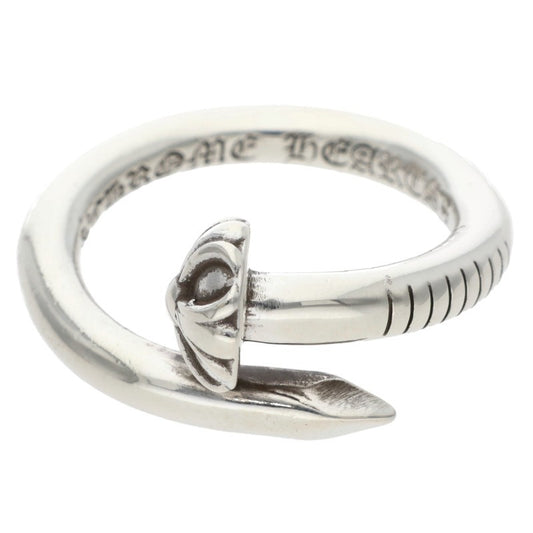 Chrome Hearts NAIL CRSBALL Silver Ring 925 Size ONE SIZE