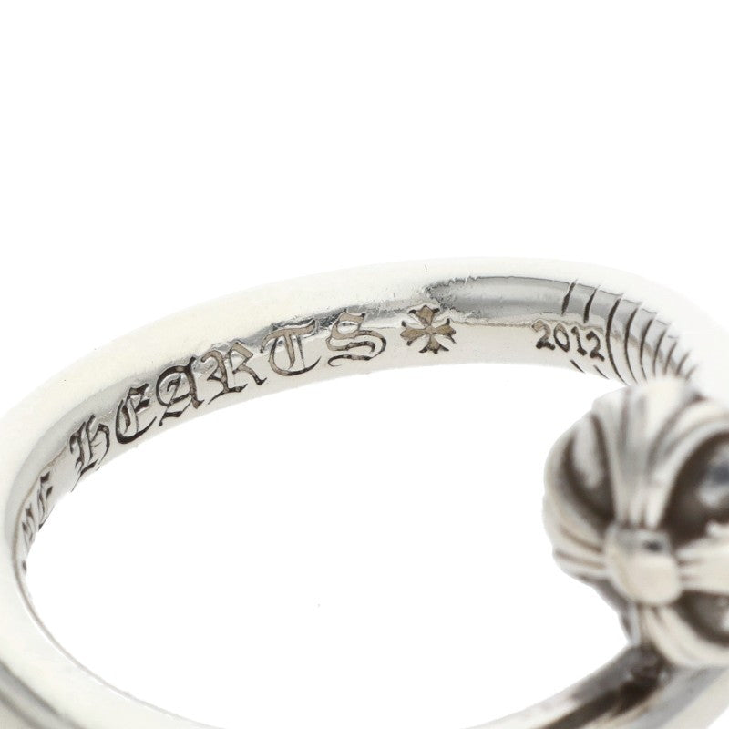 Chrome Hearts NAIL CRSBALL Silver Ring 925 Size US 7