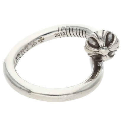 Chrome Hearts NAIL CRSBALL Silver Ring 925 Size US 7
