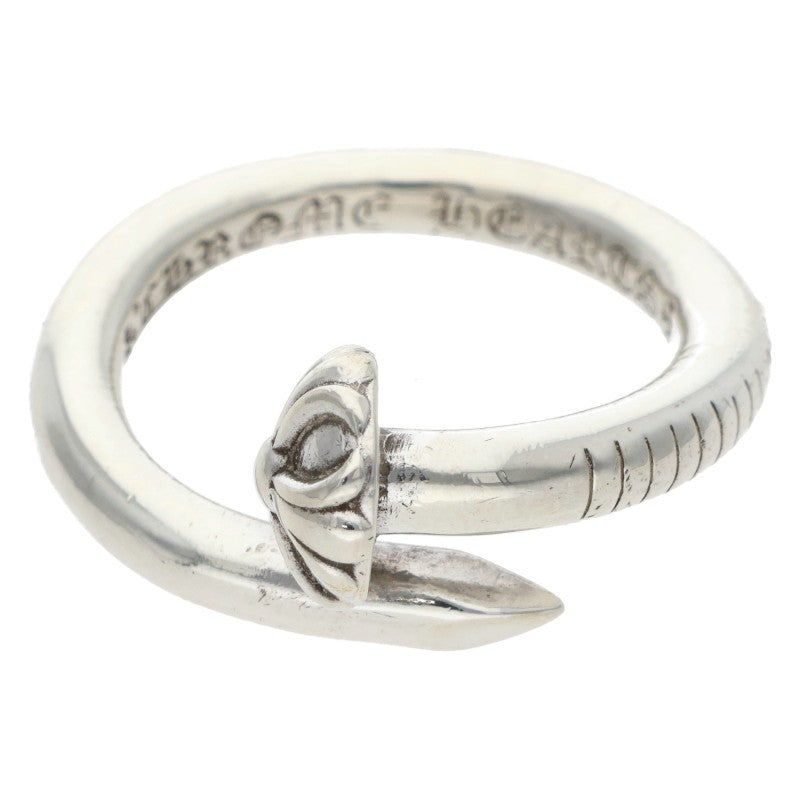 Chrome Hearts NAIL CRSBALL Silver Ring 925 Size ONE SIZE