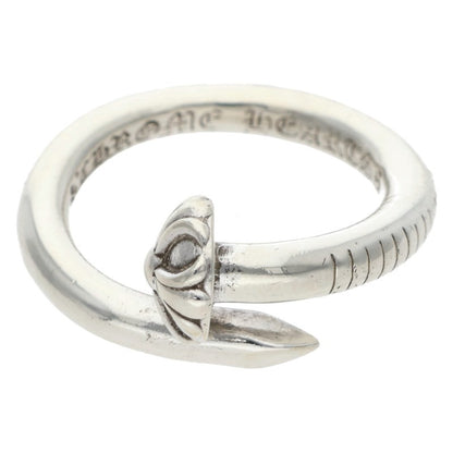 Chrome Hearts NAIL CRSBALL Silver Ring 925 Size ONE SIZE