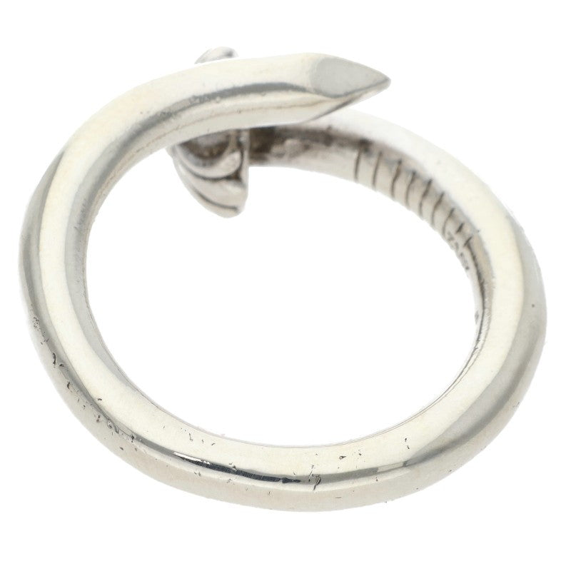Chrome Hearts NAIL CRSBALL Silver Ring 925 Size ONE SIZE
