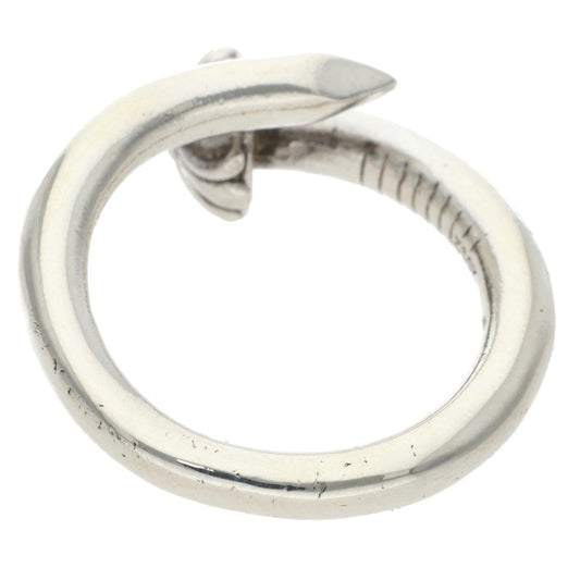 Chrome Hearts NAIL CRSBALL Silver Ring 925 Size ONE SIZE