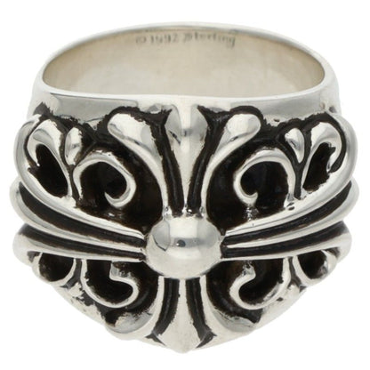 Chrome Hearts Keeper Sterling Silver Ring Size US 8