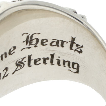 Chrome Hearts Keeper Sterling Silver Ring Size US 8