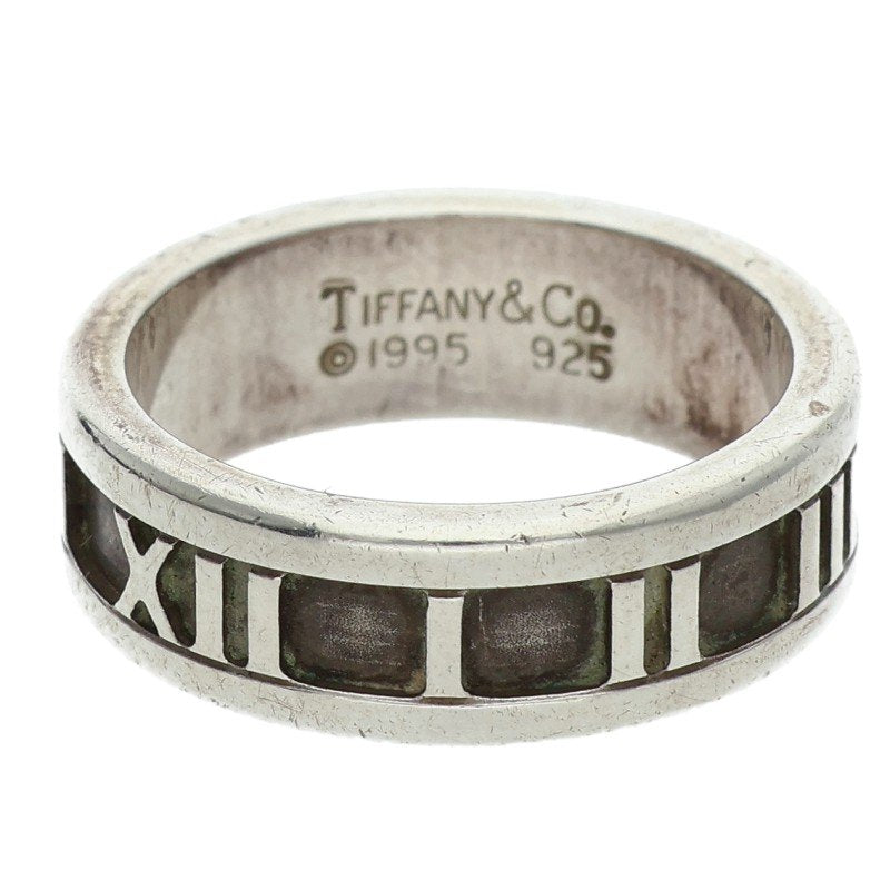 TIFFANY&Co. Atlas Silver Ring Size 10.5