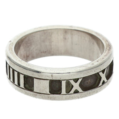 TIFFANY&Co. Atlas Silver Ring Size 10.5