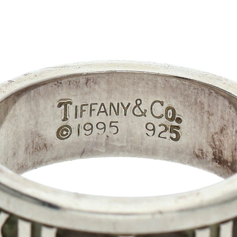 TIFFANY&Co. Atlas Silver Ring Size 10.5