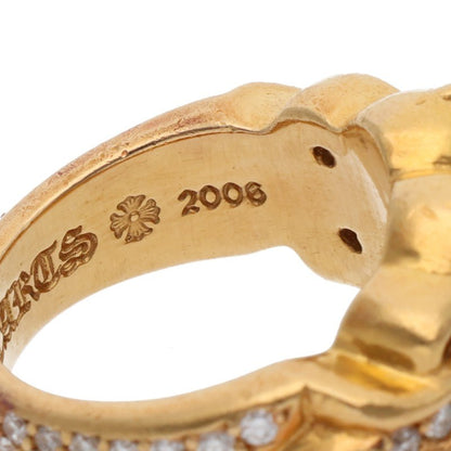 Chrome Hearts 22K Floral Heart Pave Diamond Size ONE SIZE