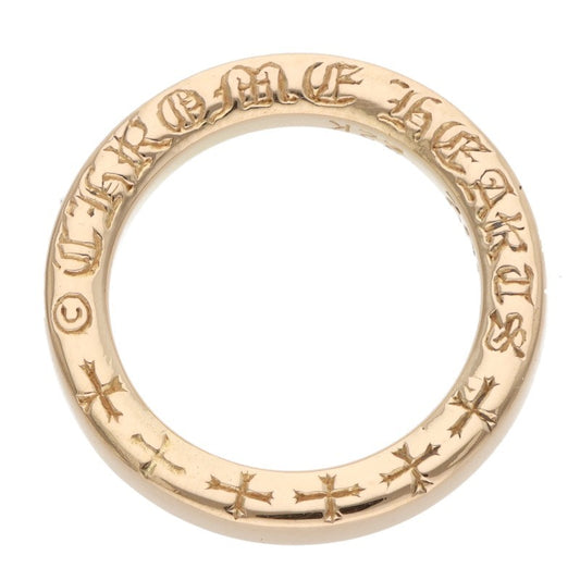 Chrome Hearts 22K NTFL Yellow Gold Ring Size ONE SIZE