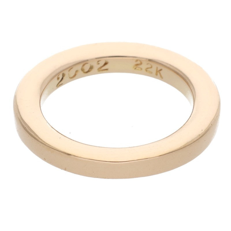 Chrome Hearts 22K NTFL Yellow Gold Ring Size ONE SIZE