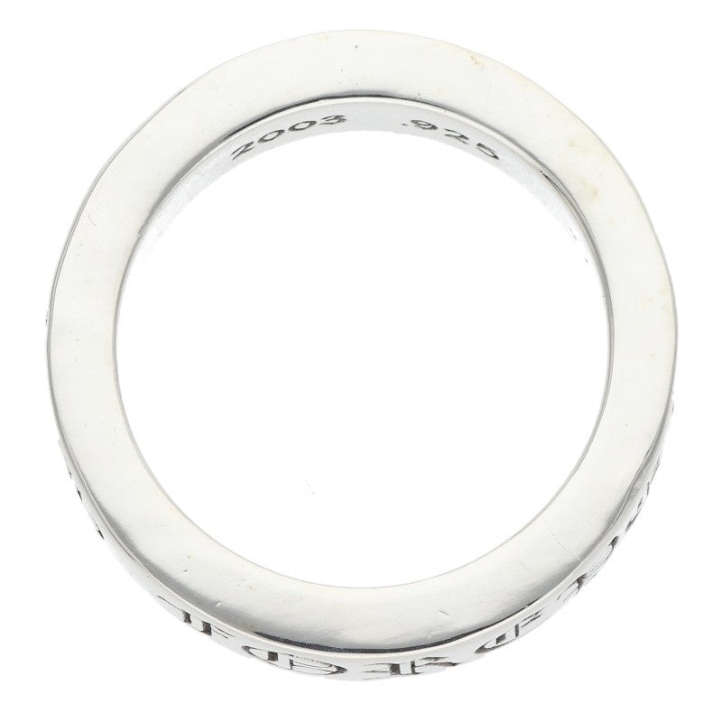 Chrome Hearts 6mm SPACER FOREVER Silver Ring Size ONE SIZE