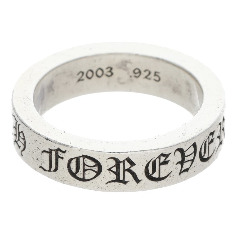 Chrome Hearts 6mm Spacer Forever Silver Ring Size ONE SIZE