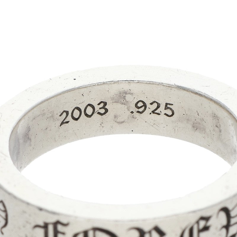 Chrome Hearts 6mm Spacer Forever Silver Ring Size ONE SIZE