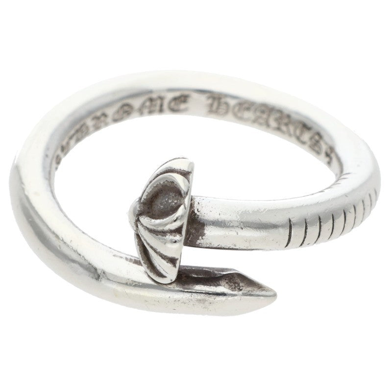 Chrome Hearts NAIL CRSBALL Silver Ring 925 Size US 8