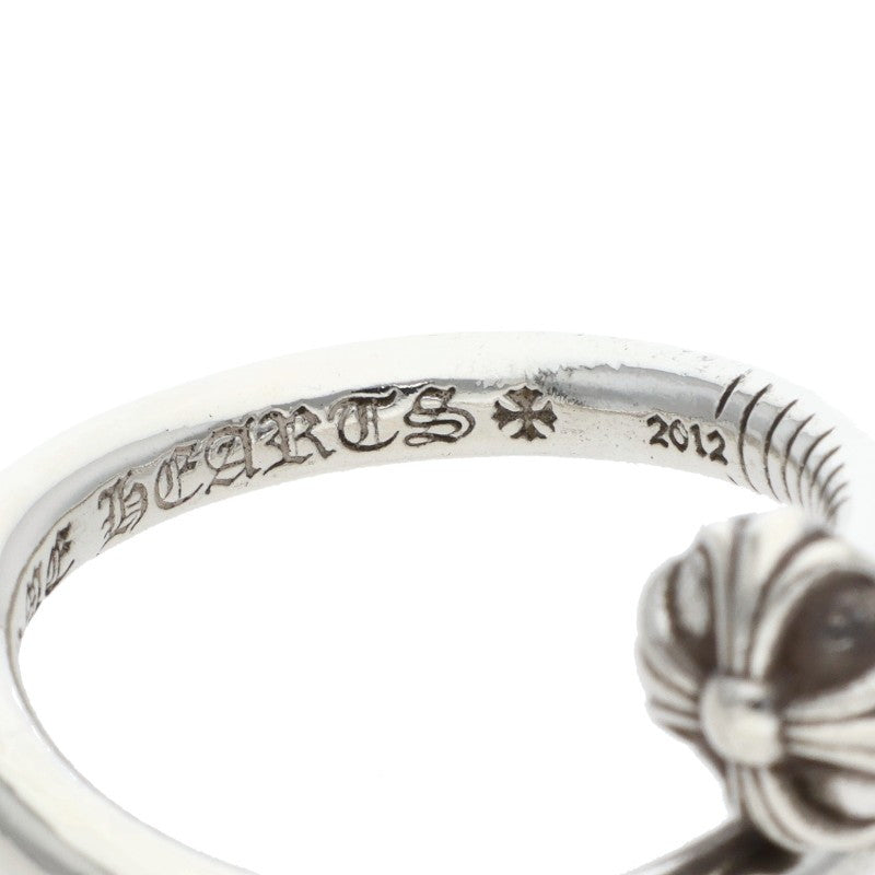 Chrome Hearts NAIL CRSBALL Silver Ring 925 Size US 8