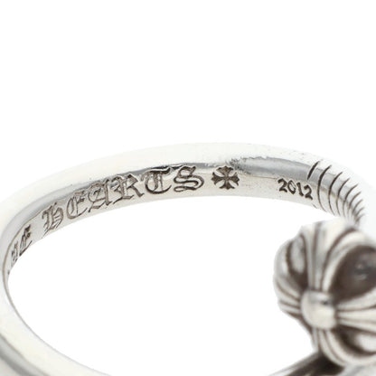 Chrome Hearts NAIL CRSBALL Silver Ring 925 Size US 8